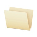  | Pendaflex 62710 Letter Size Straight Tabs SmartShield End Tab File Folders - Manila (75/Box) image number 0