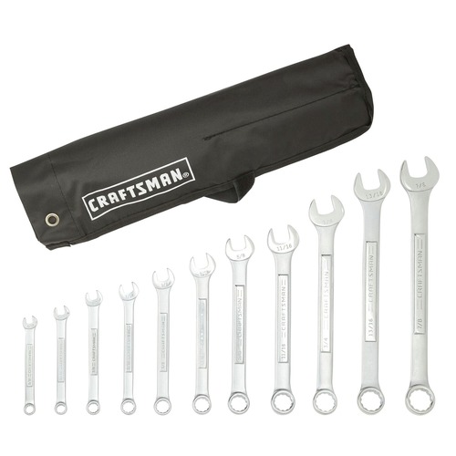 Combination Wrenches | Craftsman CMMT10946 11-Piece SAE Combination Wrench Set image number 0