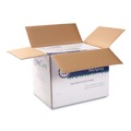 Bib Overalls | AmerCareRoyal 28462A 28 in. x 46 in. One Size Fits All Poly Apron - White (500/Carton) image number 3
