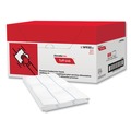 Cleaning & Janitorial Supplies | Cascades PRO W930 13 in. x 24.25 in. 1/4 Fold Tuff-Job Foodservice Towels - White/Blue (72/Carton) image number 0