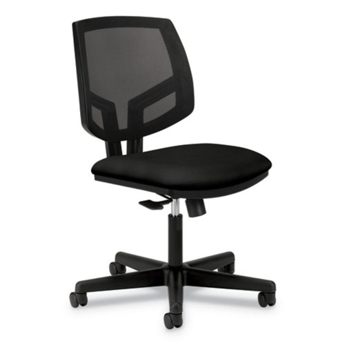 Office Jansan | HON H5711.GA10.T Volt Series 18.25 in. to 22.38 in. Seat Height Supports Up to 250 lbs. Mesh Back Task Chair - Black image number 0