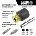 Screwdrivers | Klein Tools 32561 6-in-1 Multi-Bit Screwdriver/Nut Driver  image number 1