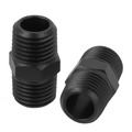 Air Tool Adaptors | Dewalt DXCM024-0404 2-Piece 1/4 in. MNPT x Close Hex Connector image number 1