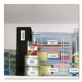 Office Jansan | Avery 05960 1 in. x 2.63 in. Laser Printers Easy Peel White Address Labels with SureFeed Technology - White (7500/Box) image number 4