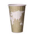 Cups and Lids | Eco-Products EP-BNHC16-WD 16 oz. World Art Renewable and Compostable Insulated PLA Hot Cups (600/Carton) image number 0