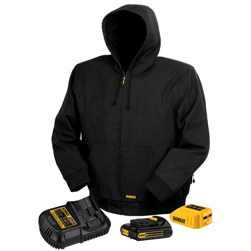 Heated Hoodies | Dewalt DCHJ061C1-S 20V MAX 12V/20V Li-Ion Heated Hoodie Kit - Small image number 0