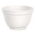  | Dart 6B12 6 oz. Foam Squat Containers - White (1000/Carton) image number 0