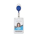 Office Jansan | Advantus 75552 30 in. Extension Carabiner-Style Retractable ID Card Reel - Assorted (20/Pack) image number 3
