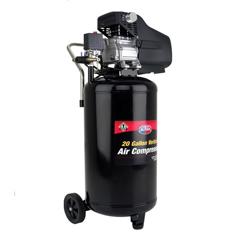 Portable Air Compressors | All Power APC4017 4 HP Peak 20 Gallon Vertical Tank Air Compressor image number 0