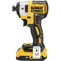 Combo Kits | Dewalt DCK299D1T1 2-Tool Combo Kit - FLEXVOLT 20V MAX Cordless Hammer Drill & Impact Driver Kit with 2 Batteries (2 Ah/6 Ah) image number 4