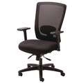 Office Jansan | Alera ALENV42M14 Envy Series 17 in. to 21.5 in. Seat Height Supports Up to 250 lbs. Mesh Mid-Back Multifunction Chair - Black image number 1