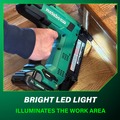 Primed for Savings Sale! | Metabo HPT NT1850DGM 18V MultiVolt 18 ga. Cordless Compact Brad Nailer Kit (2 Ah) image number 5