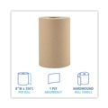 Paper Towels and Napkins | Boardwalk B6252 8 in. x 350 ft. 1-Ply Hardwound Paper Towels - Natural (12 Rolls/Carton) image number 3