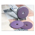 Office Jansan | Scotch-Brite 08418 20 in. Diameter Diamond Floor Pads - Purple (5/Carton) image number 1