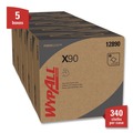 Office Jansan | WypAll 12890 X90 POP-UP Box 2-Ply 8.3 in. x 16.8 in. Cloths - Denim Blue (68/Box, 5 Boxes/Carton) image number 2