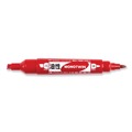 Permanent Markers | Tombow 56647 Mono Twin Fine/Broad Tips Bold Permanent Marker - Red (10/Box) image number 2
