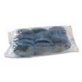 Cleaning Cloths | Boardwalk 96130-M-BWK 3 in. x 2.5 in. Steel Wool Soap Pads - Blue (12 Boxes/Carton) image number 2