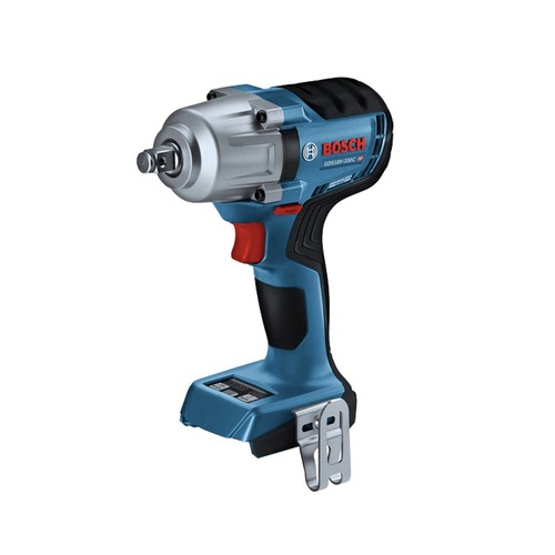 Impact Wrenches | Bosch GDS18V-330CN 18V Brushless Lithium-Ion 1/2 in. Cordless Mid-Torque Impact Wrench with Friction Ring and Thru-Hole (Tool Only) image number 0