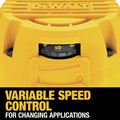 Dewalt DWP611 110V 7 Amp Variable Speed 1-1/4 HP Corded Compact Router with LED image number 8
