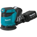 Orbital Sanders | Factory Reconditioned Makita XOB01-R 18V LXT Lithium-Ion 5 in. Cordless Random Orbit Sander Kit (3 Ah) image number 1