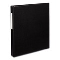 Office Jansan | Avery 08302 11 in. x 8.5 in. Sheet Size 1 in. Capacity 3 Rings Durable Non-View Binder with DuraHinge and EZD Rings - Black image number 0