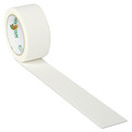 Packing Tapes | Duck 1265015 1.88 in. x 20 yards 3 in. Core Colored Duct Tape - White (1-Roll) image number 2