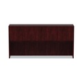  | Alera ALEVA287215MY Valencia Series 70.63 in. x 15 in. x 35.38 in. Hutch with Doors - Mahogany image number 3