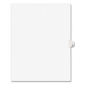 Office Jansan | Avery 01414 11 in. x 8.5 in. 26-Tab N Avery Style Preprinted Legal Exhibit Side Tab Index Dividers - White (25/Pack) image number 0
