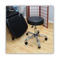 Office Jansan | Alera ALEUS4716 19.69 in. to 24.80 in. Seat Height Height Adjustable Backless Lab Stool - Black/Chrome image number 8