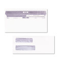 Office Jansan | Quality Park QUA67539 3.63 in. x 8.63 in. #8 5/8 Commercial Flap Self-Adhesive Closure Reveal-N-Seal Envelope - White (500/Box) image number 1
