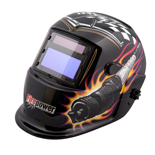 Welding Accessories | Firepower 1441-0086 Auto-Darkening Welding Helmet (Piston & Plug) image number 0