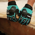 Work Gloves | Makita T-04260 Advanced Impact Demolition Gloves image number 5