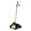 Just Launched | Unger EDPBR 33 in. x 12 in. Metal Ergo Dustpan with Broom - Red/Silver image number 0