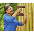 Drill Drivers | Black & Decker BDCDD120C 20V MAX Lithium-Ion 3/8 in. Cordless Drill Driver Kit (1.5 Ah) image number 3