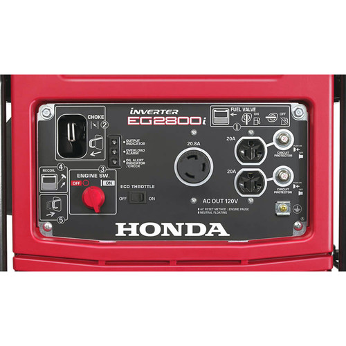 Honda 661082 2,500W 30 Amp Inverter Generator