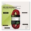 Office Electronics & Batteries | GoGreen Power GG-13850 50 ft. 15 Amps 14 AWG Outdoor Extensioin Cord - Orange image number 3