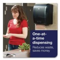Cleaning & Janitorial Supplies | Tork 8031050 8 in. x 10 in. Advanced Notched Hand Towel Roll - White (6/Carton) image number 2