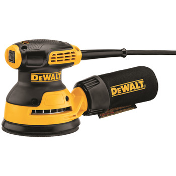 RANDOM ORBITAL SANDERS | Dewalt DWE6420 3 Amp 5 in. Single Speed Random Orbital Sander with PSA Pad