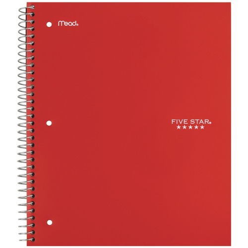 Notebooks & Pads | Five Star 05200 10.5 x 9.18 Sheets (100) Wirebound Notebook - Randomly Assorted Cover Color image number 0