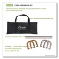 Toys | Champion Sports IHS100 (4) Horseshoes / (2) 24 in. Stakes / Nylon Carry Bag Steel Horseshoe Set (1-Set) image number 1