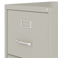 Office Filing Cabinets & Shelves | Alera 26135 15 in. x 25 in. x 28.38 in. Letter-Size 2-Drawer Economy Vertical File - Light Gray image number 7