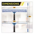 Cleaning Tools | Gritt Commercial GRI137B6F142PK Pro Window Washing Kit with 14-in Wide Blade Squeegee, Washer, 6 ft Telescopic Pole and 3 gal Heavy-Duty Bucket, 2/Kit image number 4