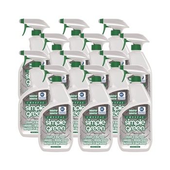 Simple Green Crystal 24 oz Spray Bottle Industrial Cleaner/Degreaser (12/Carton)