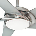 Ceiling Fans | Casablanca 59094 54 in. Contemporary Stealth Brushed Nickel Platinum Indoor Ceiling Fan image number 1