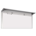 Easels | MasterVision EA2300335 28 in. x 39.5 in. Silver Easy Clean Dry Erase Quad-Pod Presentation Easel - White Surface/Black/Satin Aluminum Frame image number 2