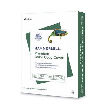 Hammermill 8.5 in. x 11 in. 100 Bright 60 lbs. Cover Weight Premium Color Copy Cover (250/Pack)
