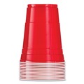 Cutlery | Dart P16R 16 oz. Plastic Cold Drink Party Cups - Red (1000/Carton) image number 1