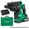 Metabo HPT Clearance | Metabo HPT DH3628DAM 36V MultiVolt Brushless SDS-Plus Lithium-Ion 1-1/8 in. Cordless Rotary Hammer Kit with UVP (4 Ah/8 Ah) image number 0