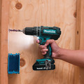 Hammer Drills | Makita XPH10R 18V Lithium-Ion Compact Variable 2-Speed 1/2 in. Cordless Hammer Drill Driver Kit (2 Ah) image number 5