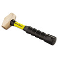 Hammers | Nupla 30-025 2.5 lbs. 15 in. Fiberglass Handle Classic Brass-Head Construction Hammer image number 1